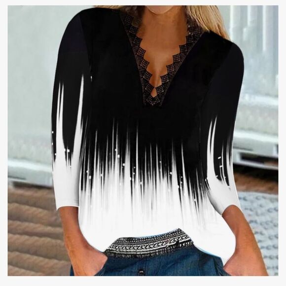 NWT EXCLUSIVE Ombré Top XXL - Picture 1 of 3